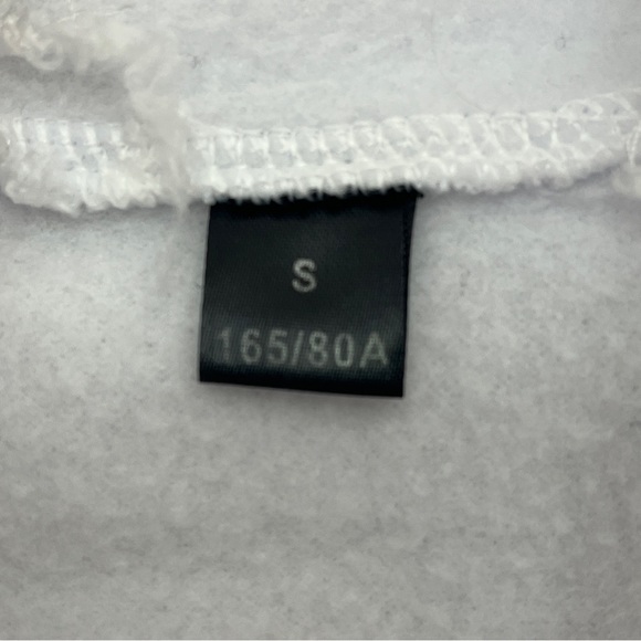 Anime Life Death Stare Hoodie White size Small - Picture 5 of 6